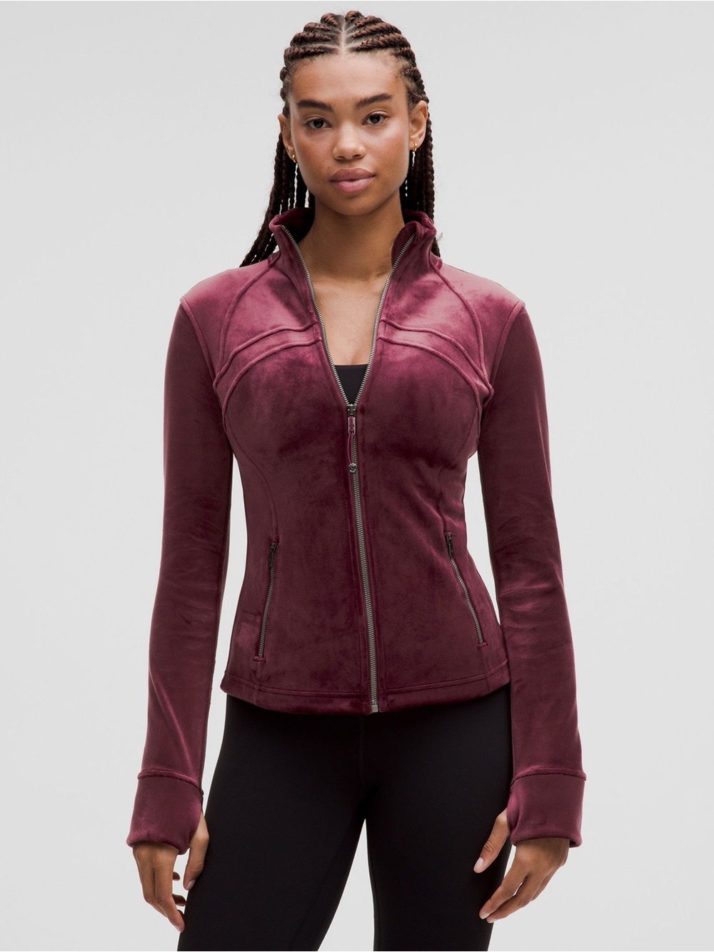 Lululemon Define Jacket - Velvet Garnet (Burgundy)